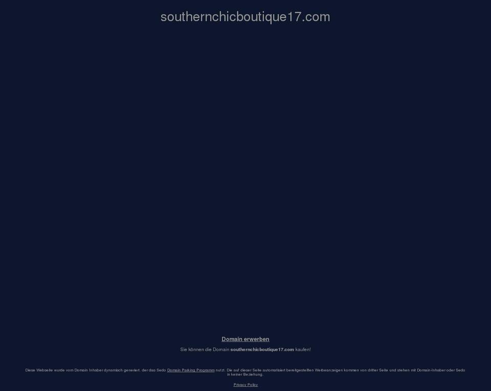 southernchicboutique17.com — Shopify storefront screenshot