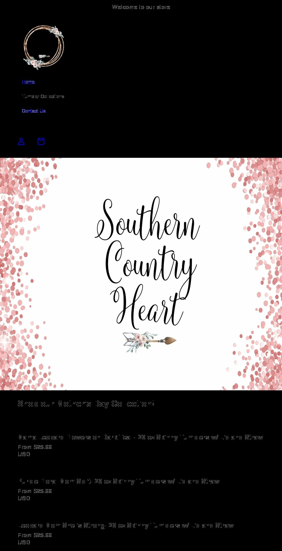 southerncountryheart.com shopify website screenshot