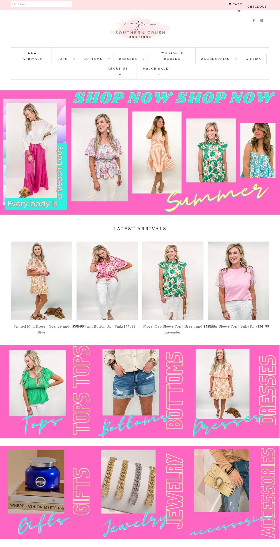 HM Jan - Product Resizing Shopify theme site example southerncrushboutique.com