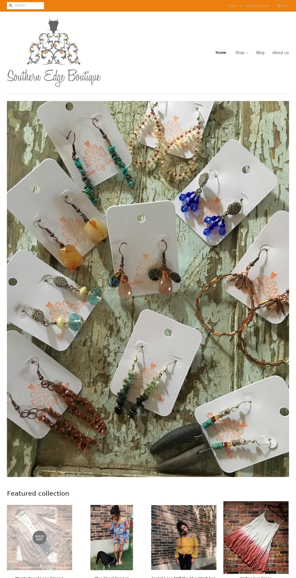southernedgeboutique.com — Shopify storefront screenshot