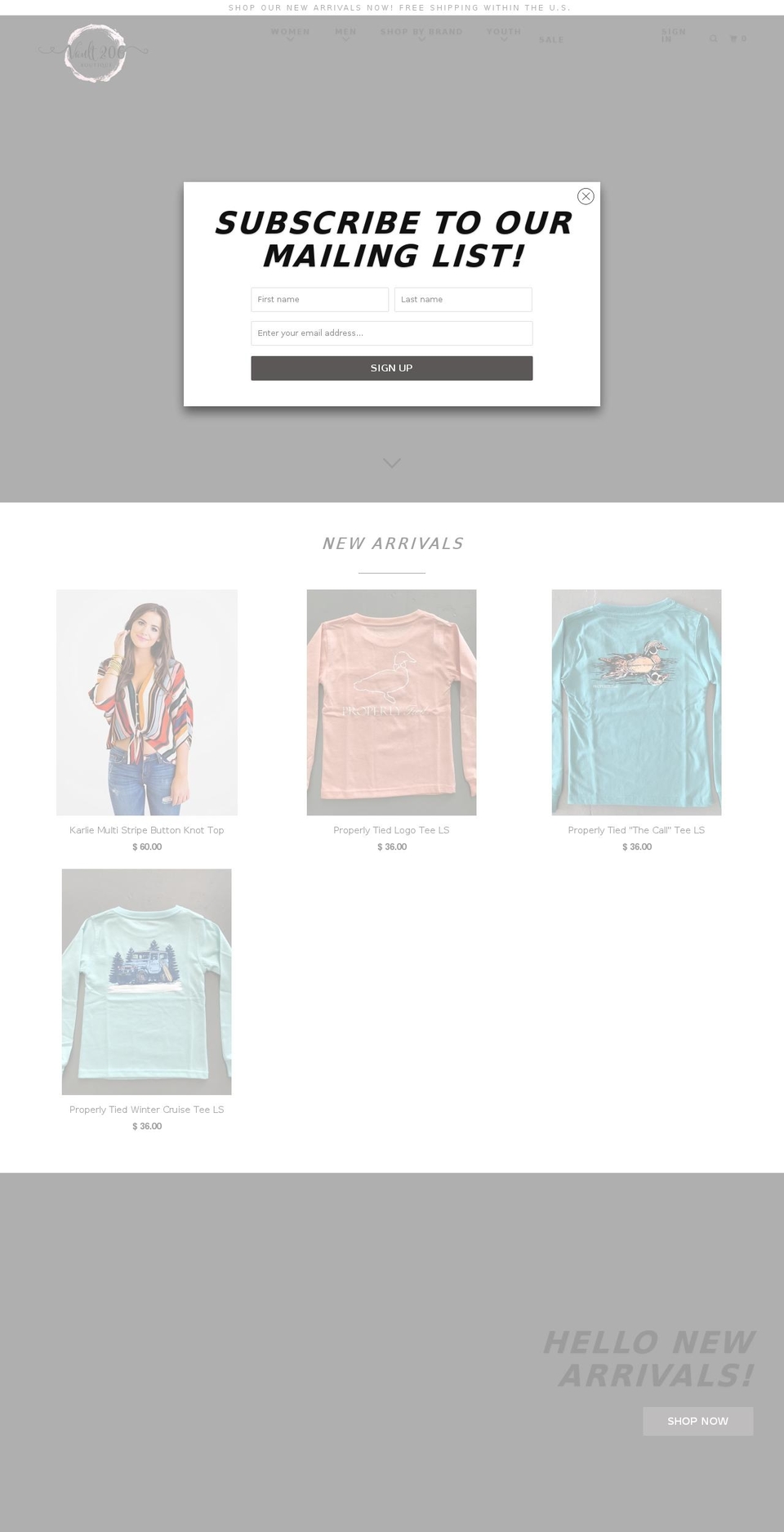 southerneleganceboutique.com shopify website screenshot