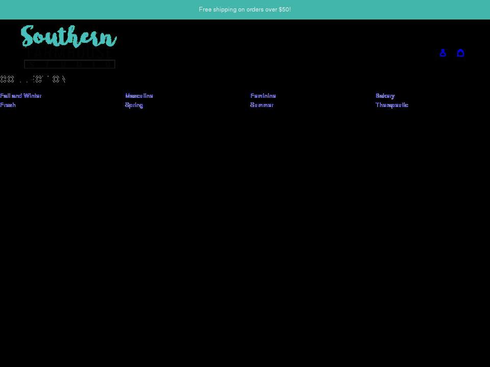 southernfarmhousestudio.com — Shopify storefront screenshot