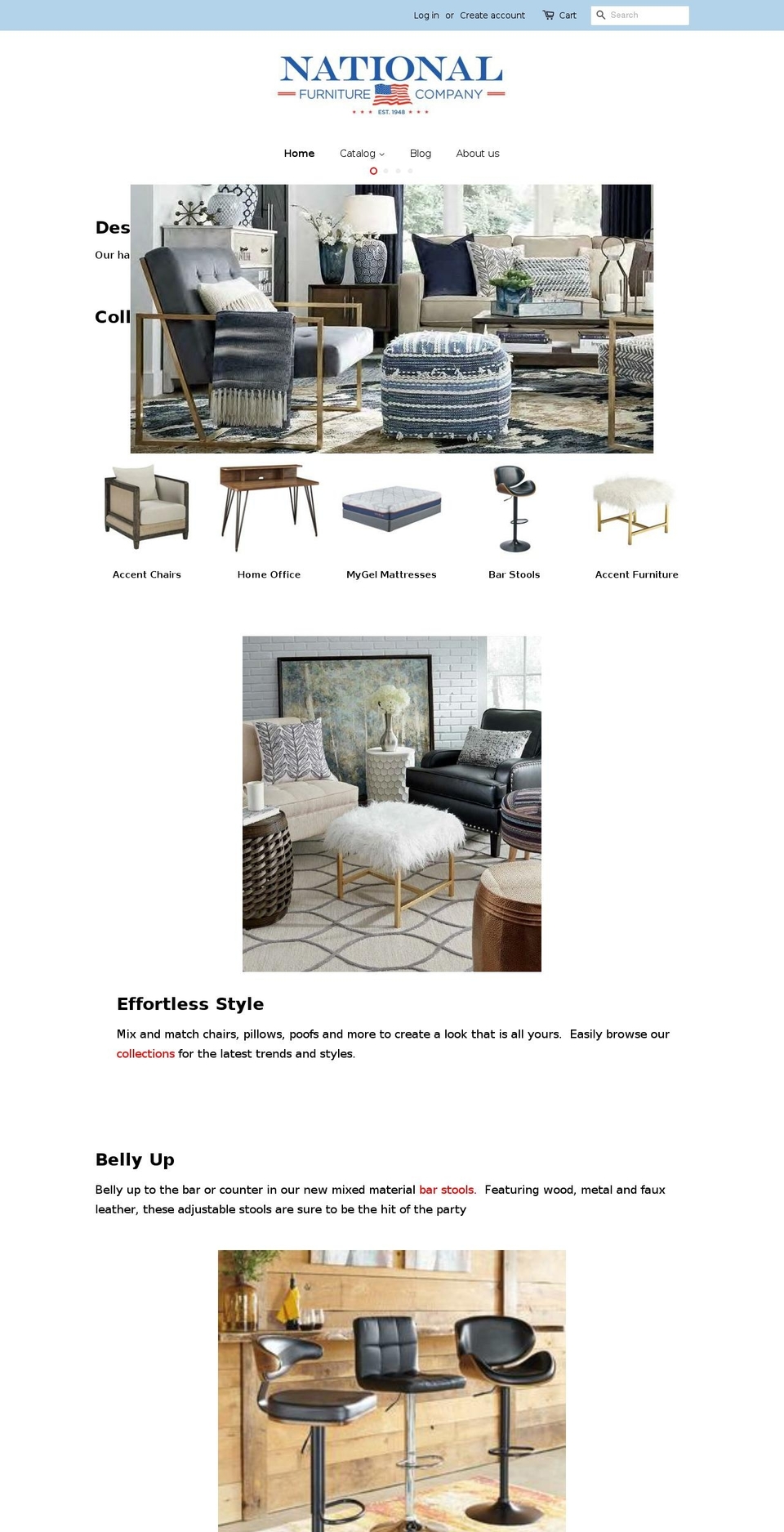 southernmattress.net shopify website screenshot