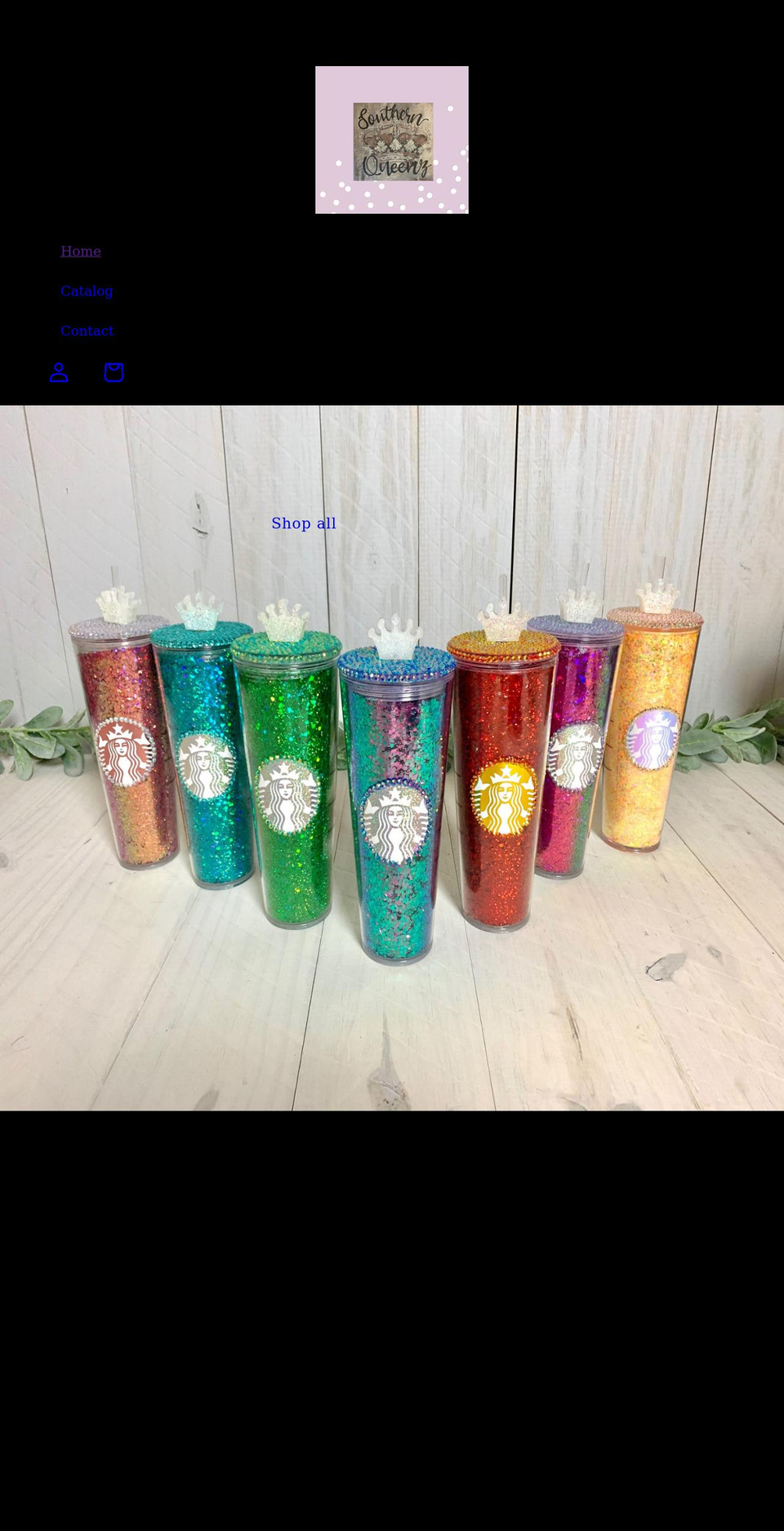 southernqueenz.com shopify website screenshot