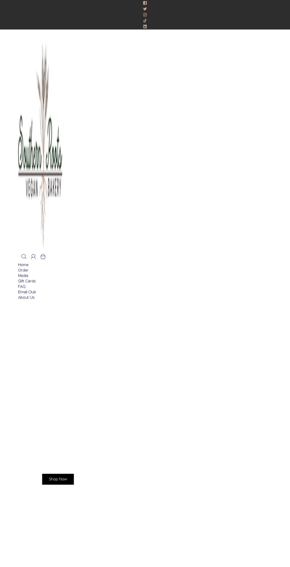 southernrootsvegan.com shopify website screenshot
