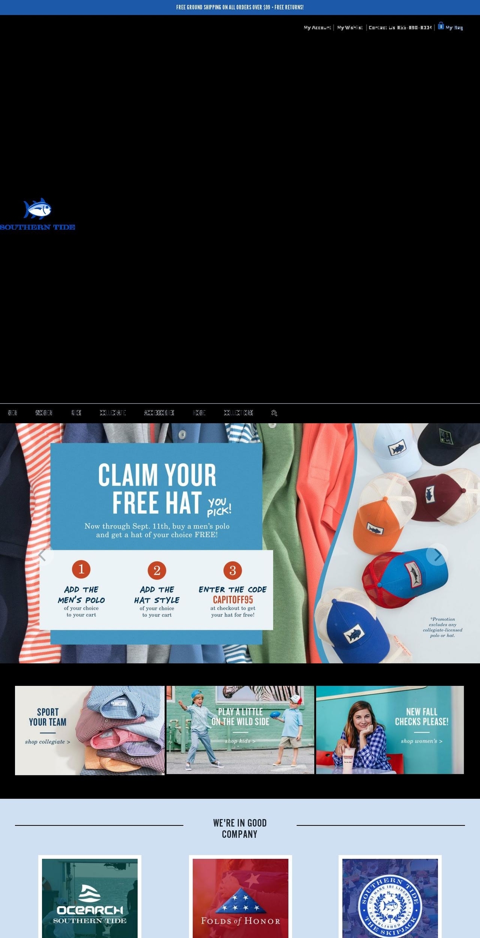 Southern Tide [Live] Shopify theme site example southerntidejeans.com