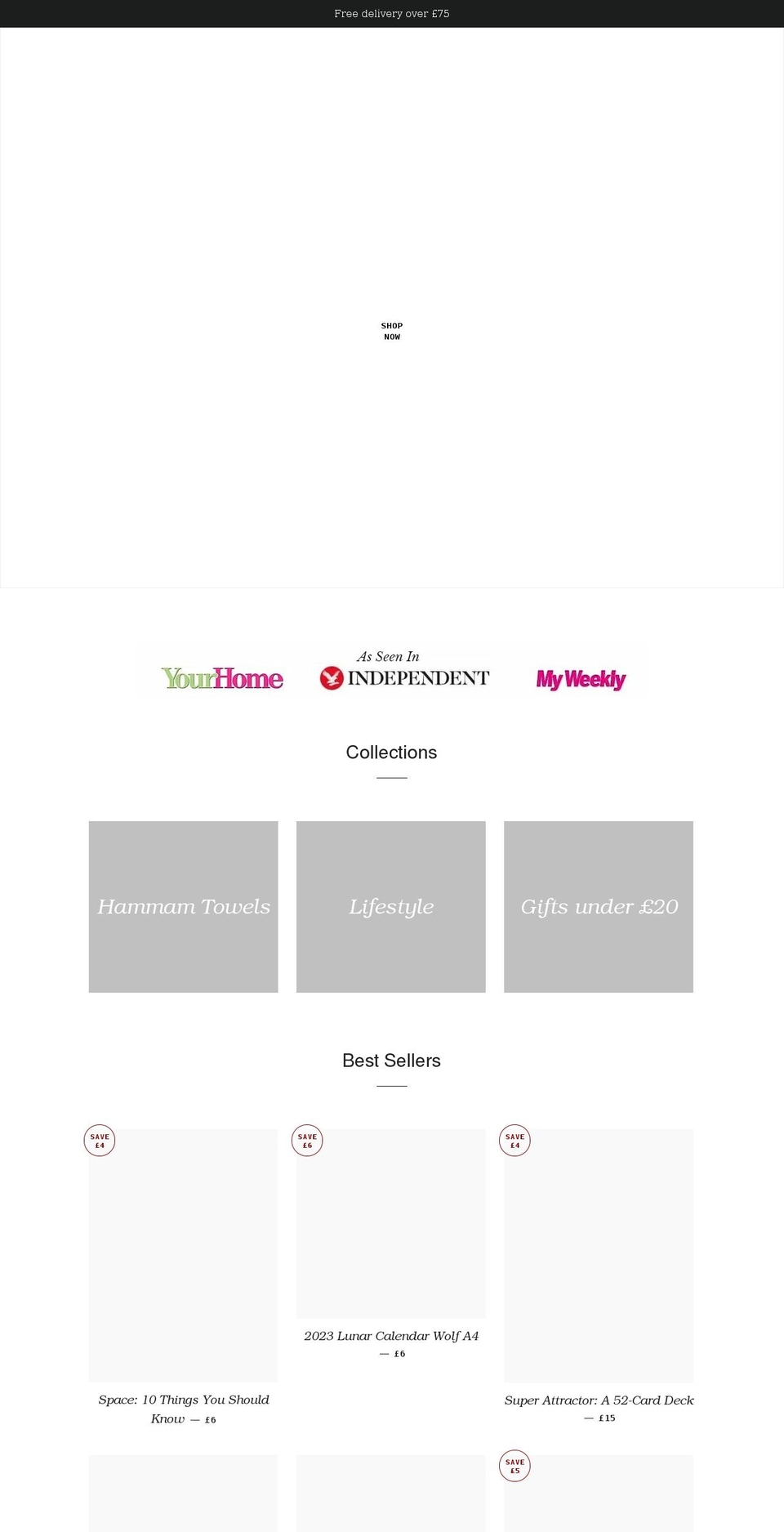 southhammam.com shopify website screenshot