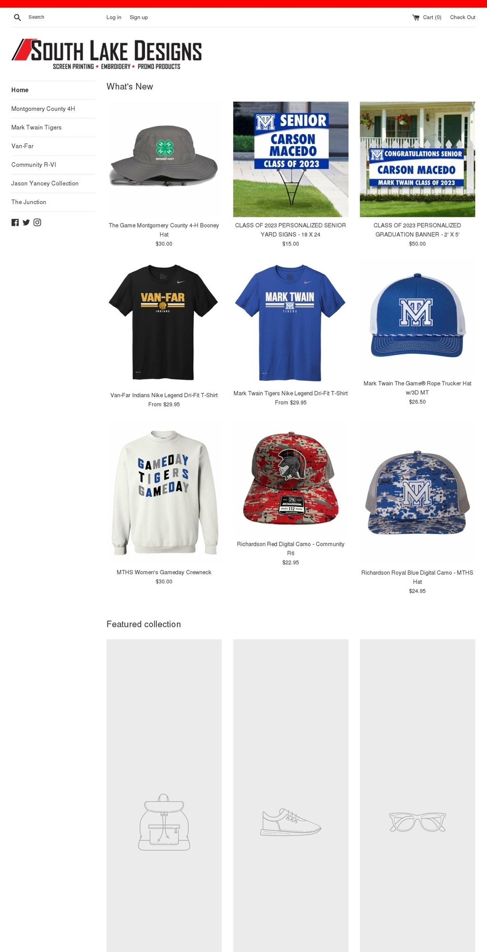 southlakedesigns.shop shopify website screenshot