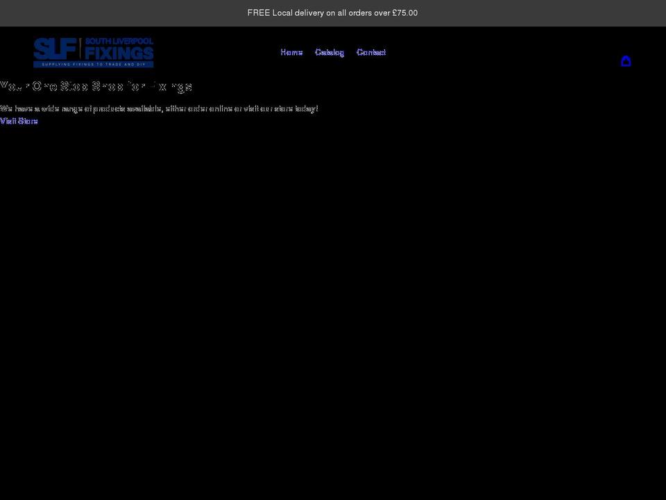 southliverpoolfixings.co.uk shopify website screenshot