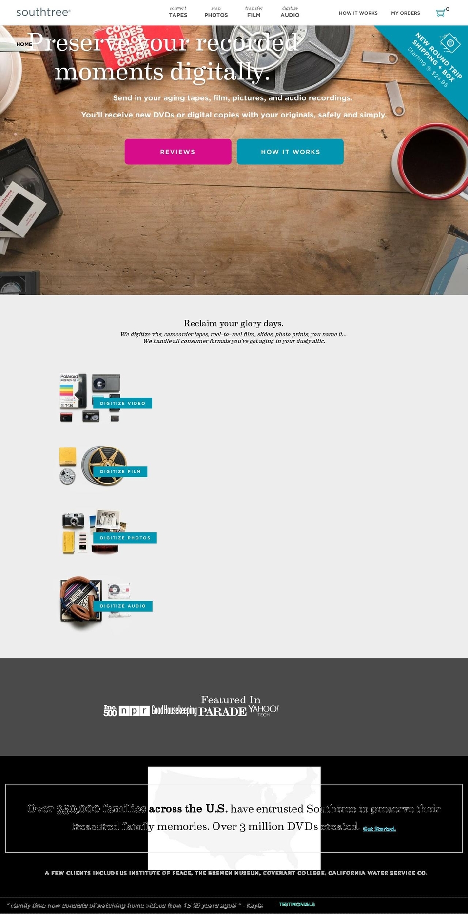 southtree.com — Shopify storefront screenshot