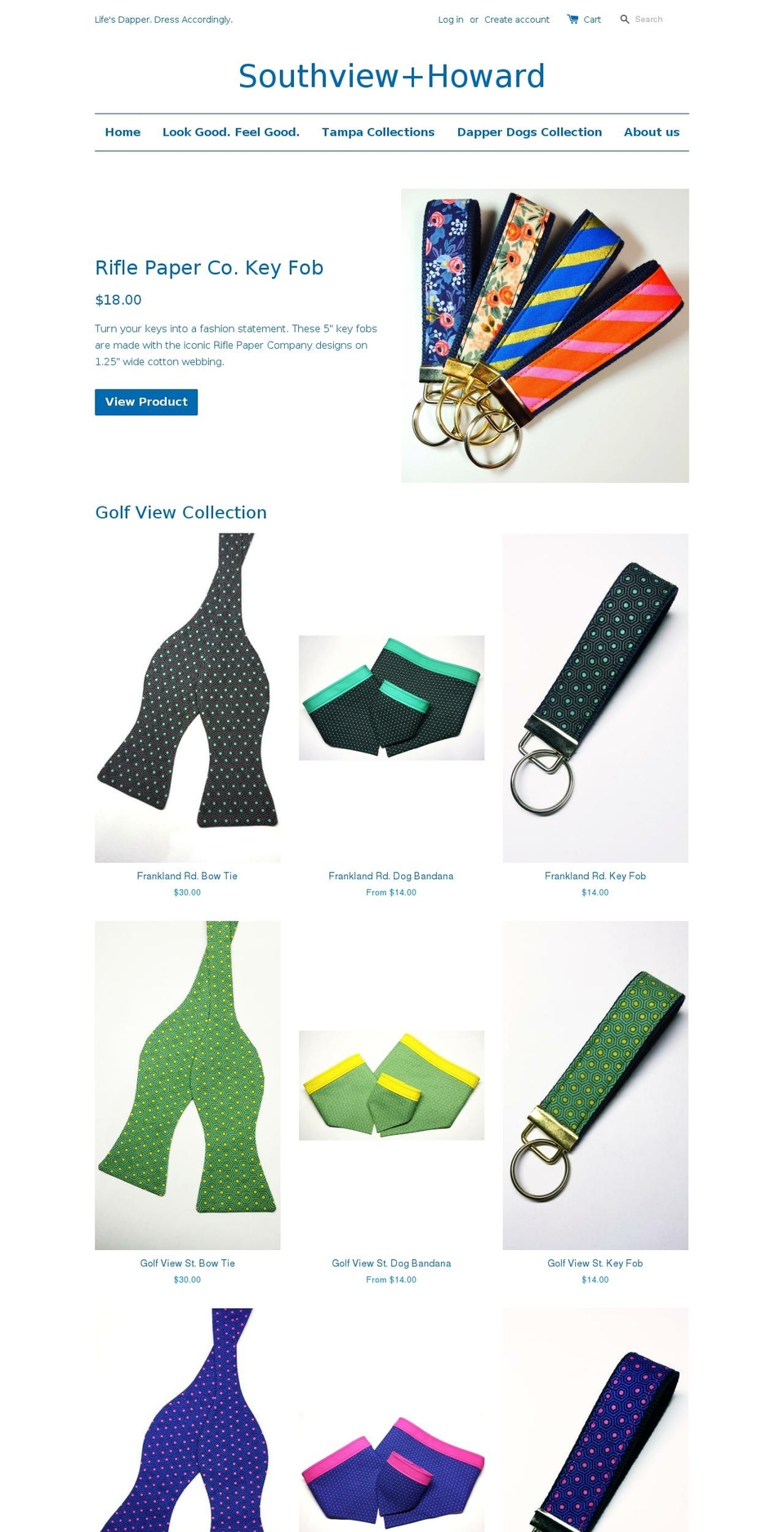 southviewhoward.com shopify website screenshot