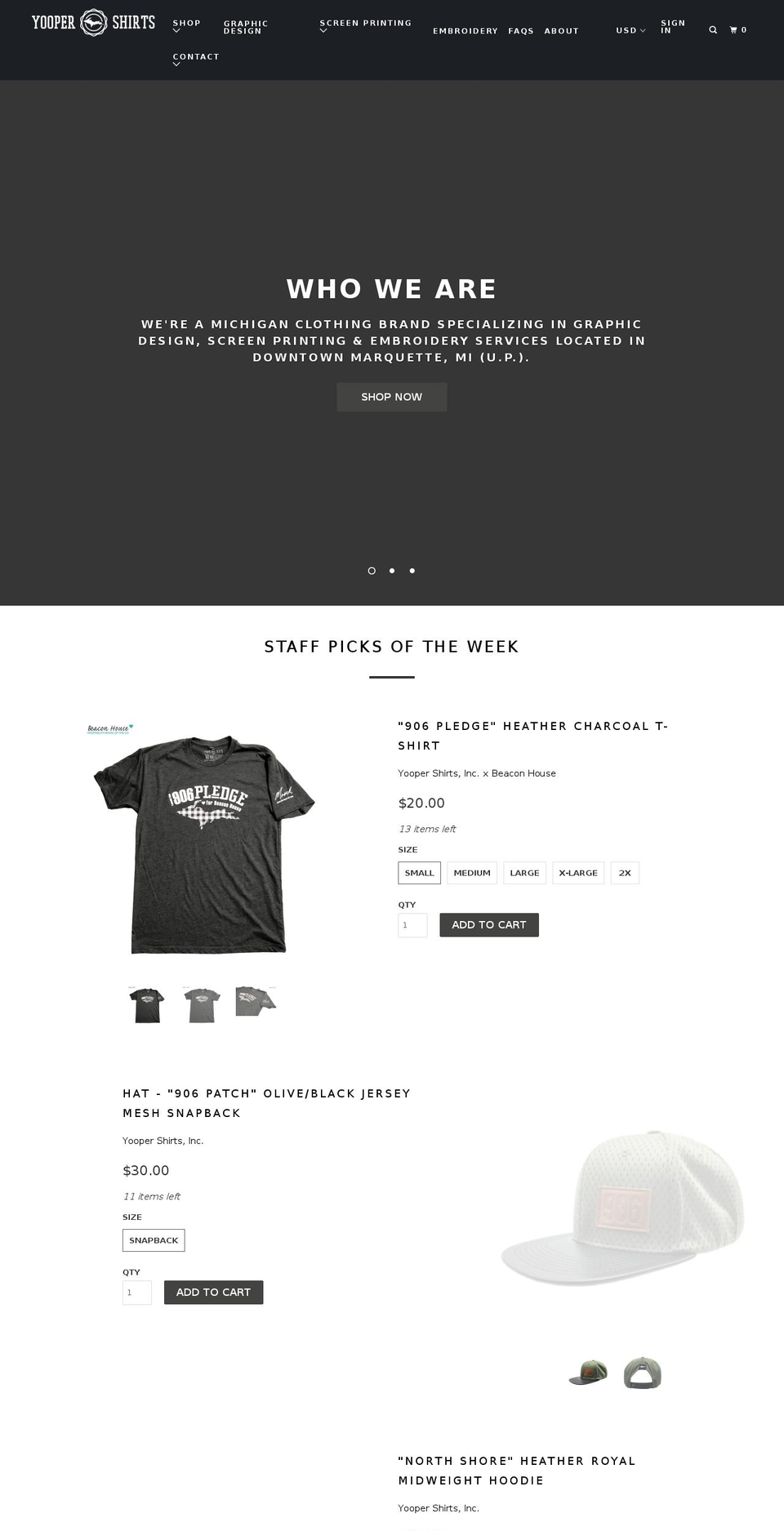 southyoop.com shopify website screenshot