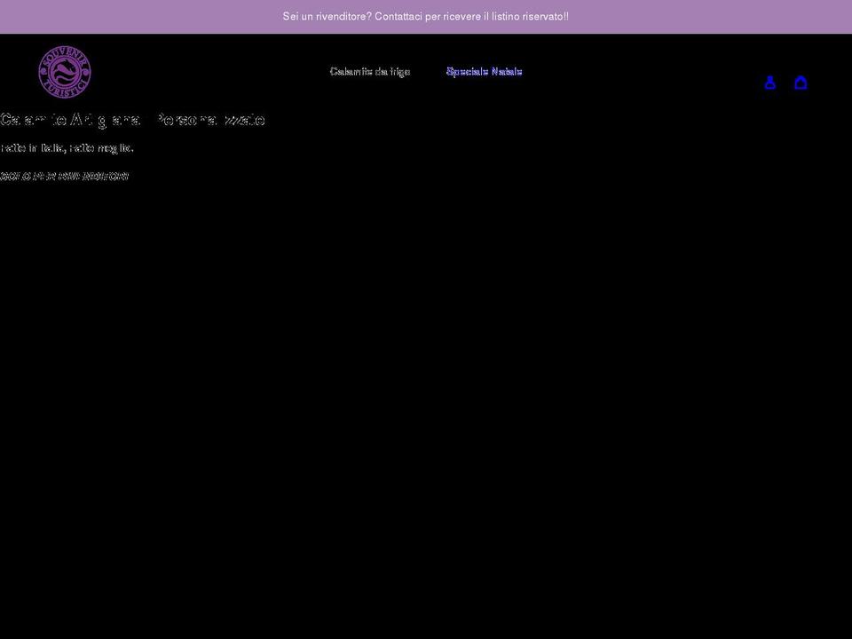 souvenirturistici.it shopify website screenshot