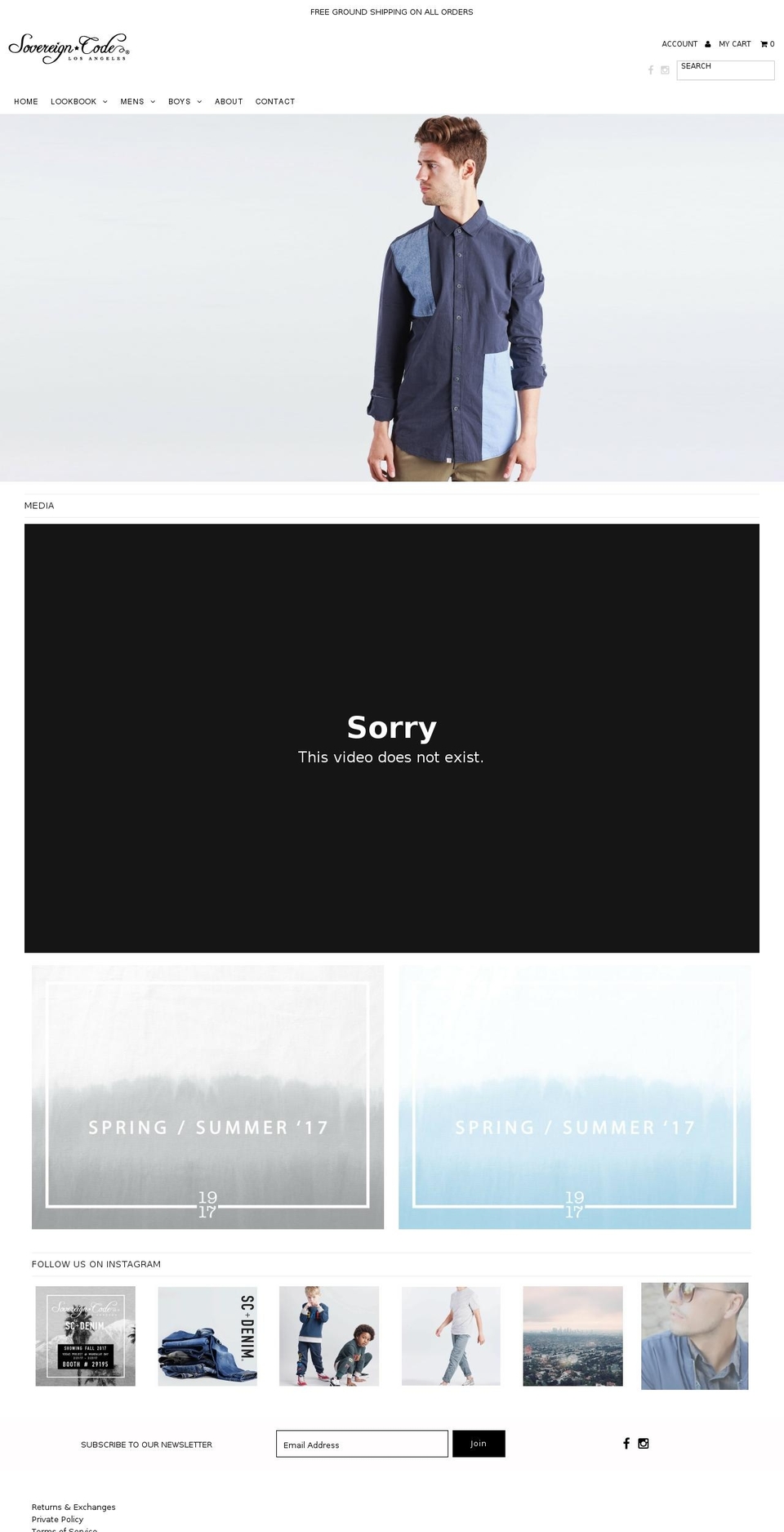 sovereigncode.com shopify website screenshot