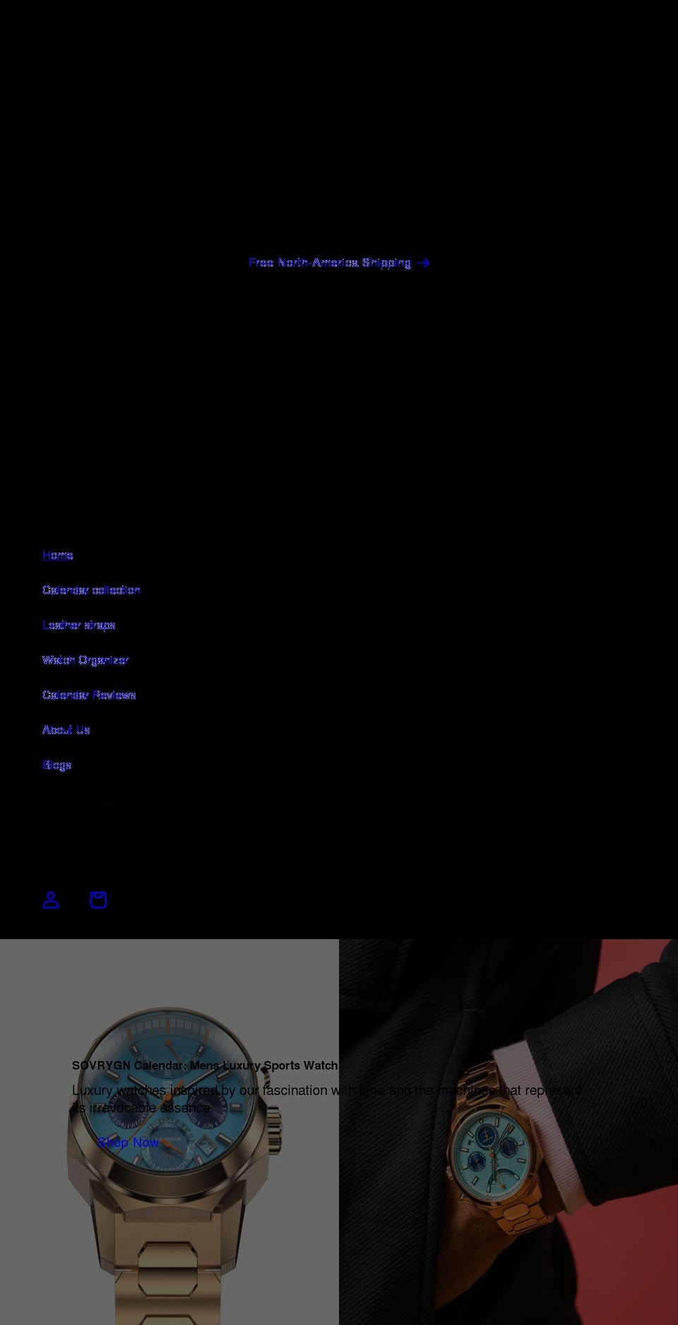 sovrygn.com — Shopify storefront screenshot