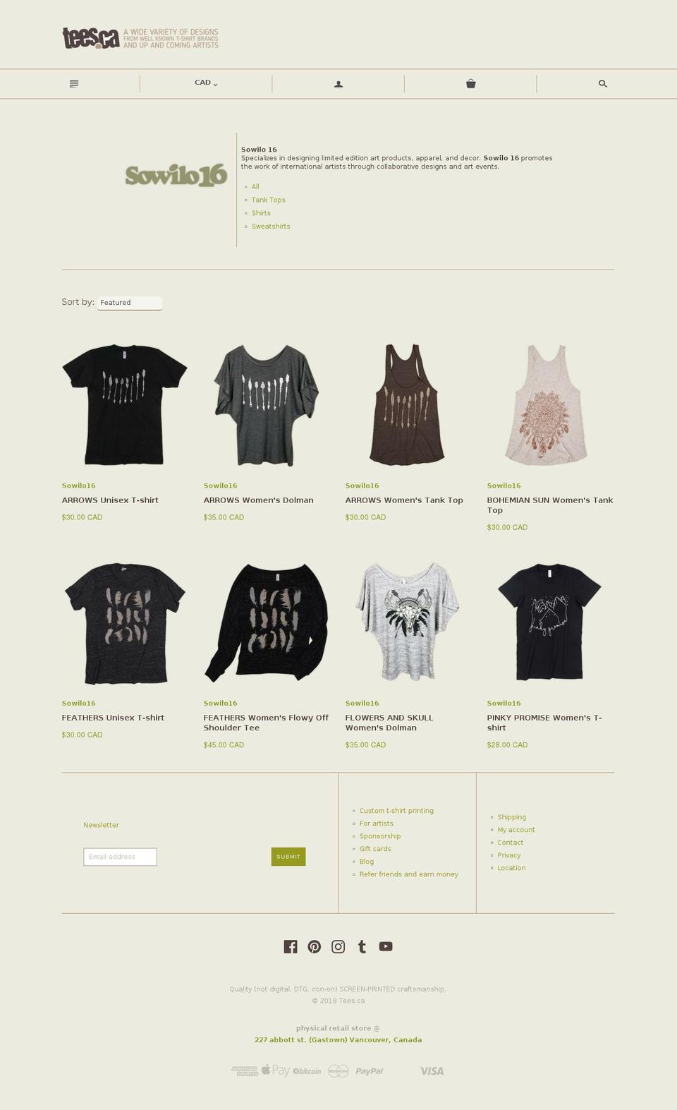 sowilo16.com shopify website screenshot