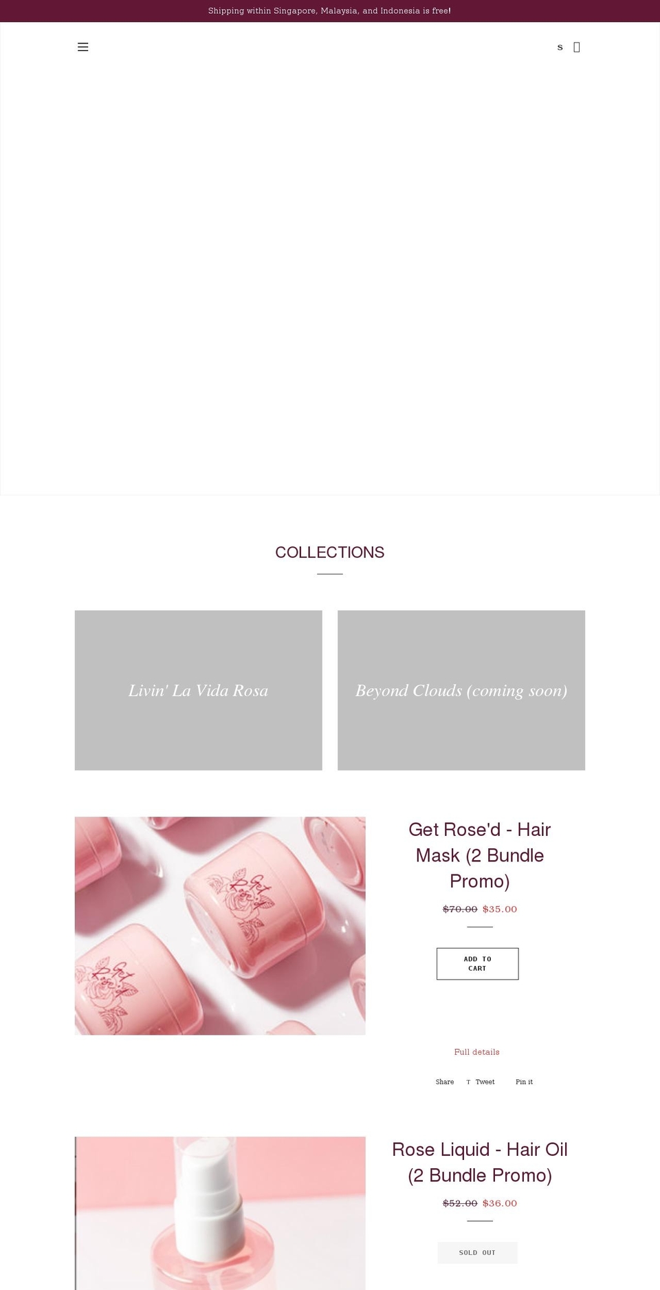 soyeuxbeauty.com shopify website screenshot