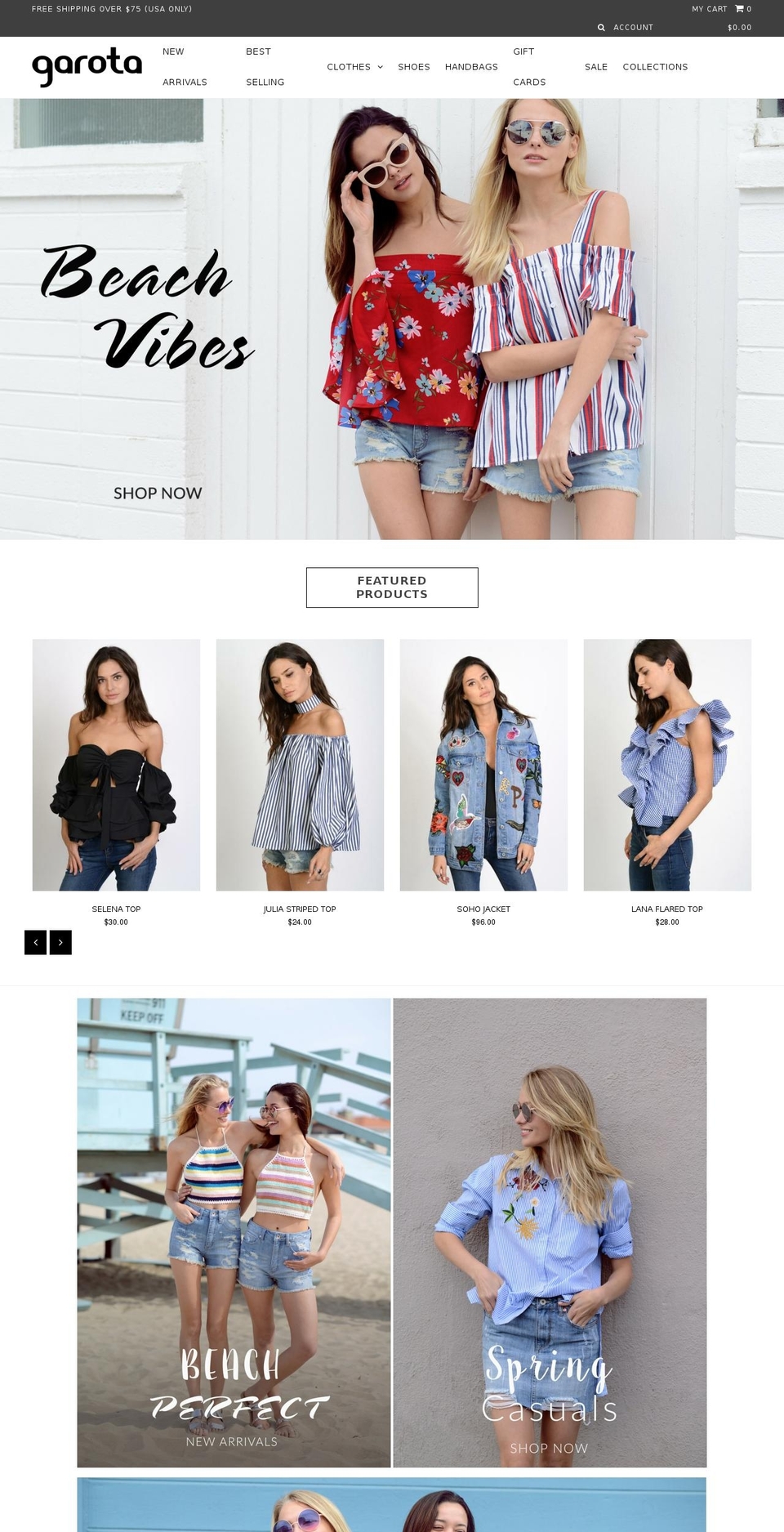 soygarota.com shopify website screenshot