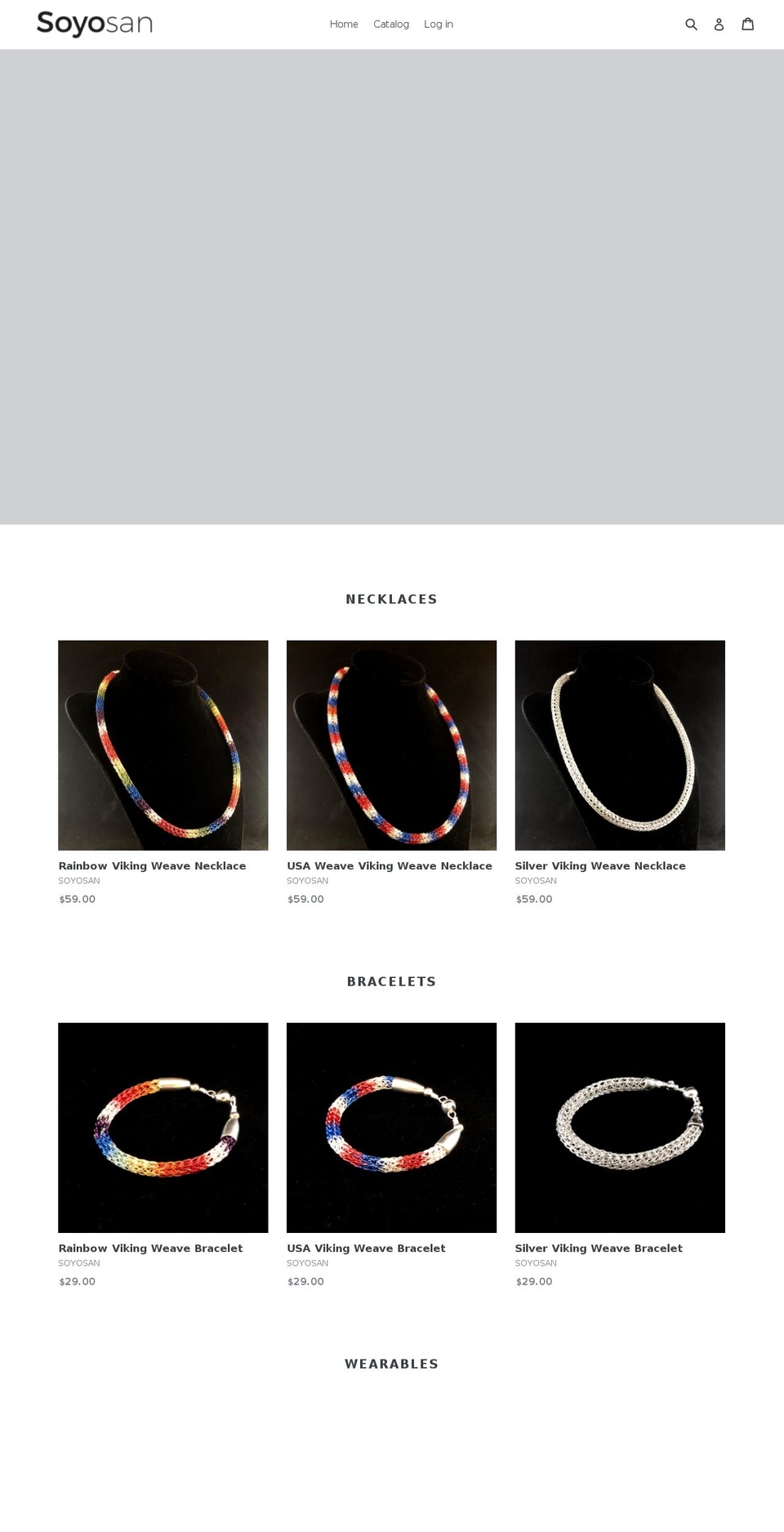 soyosan.com — Shopify storefront screenshot