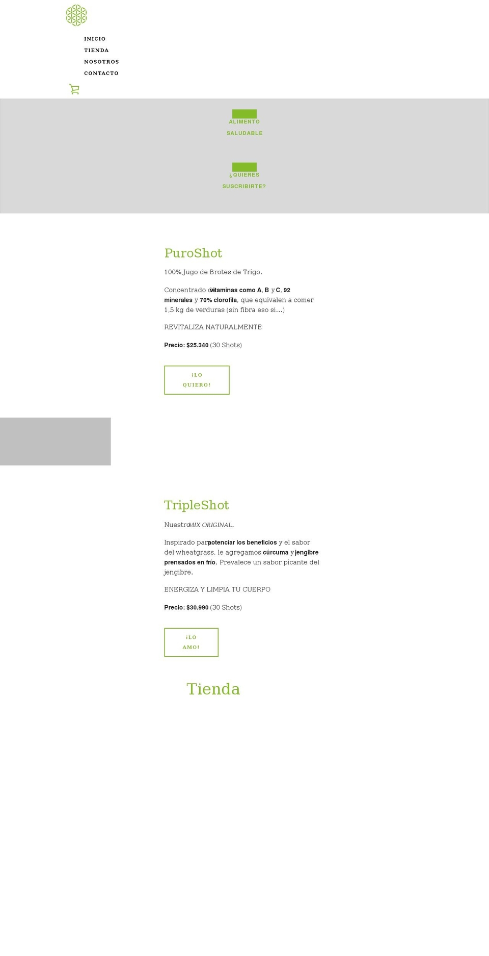 soysilvestre.cl shopify website screenshot