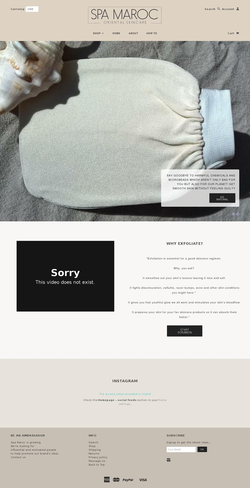 spa-maroc.com — Shopify storefront screenshot