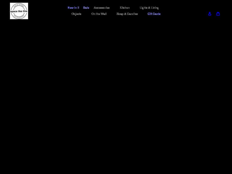 space-like-this.myshopify.com shopify website screenshot
