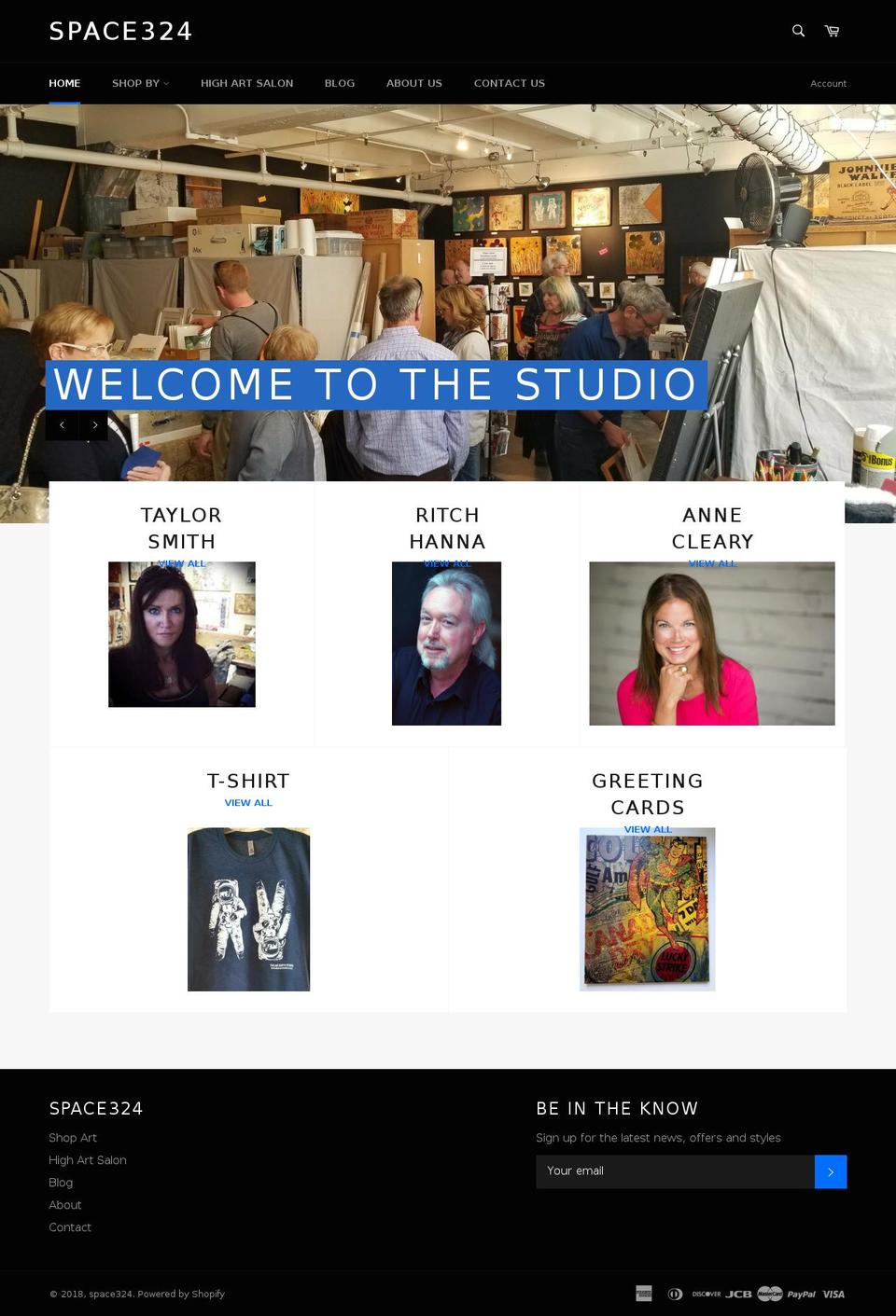 space324.com shopify website screenshot