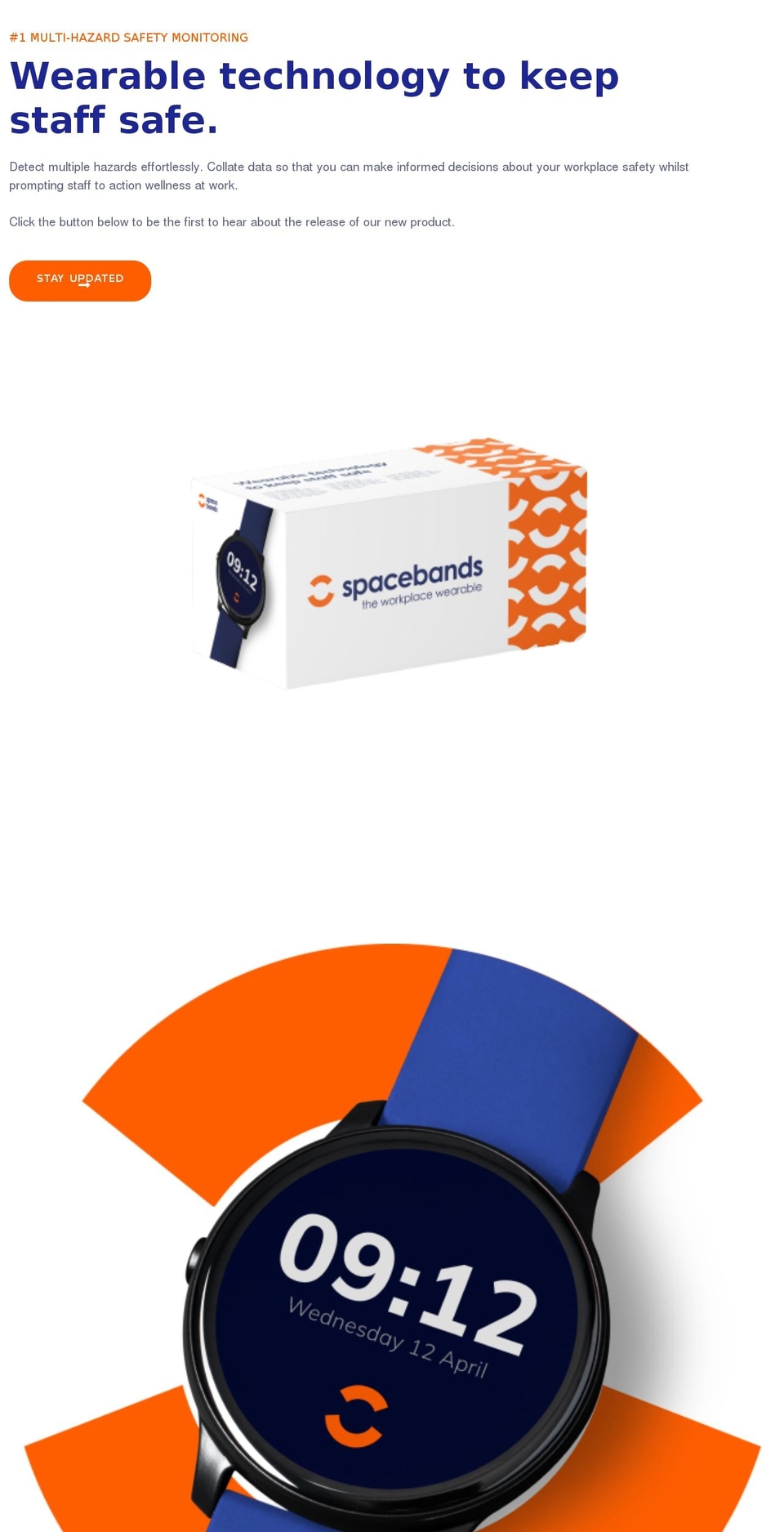 spacebands.com shopify website screenshot