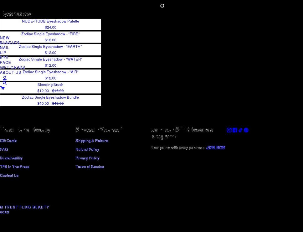spacecasecosmetics.com — Shopify storefront screenshot