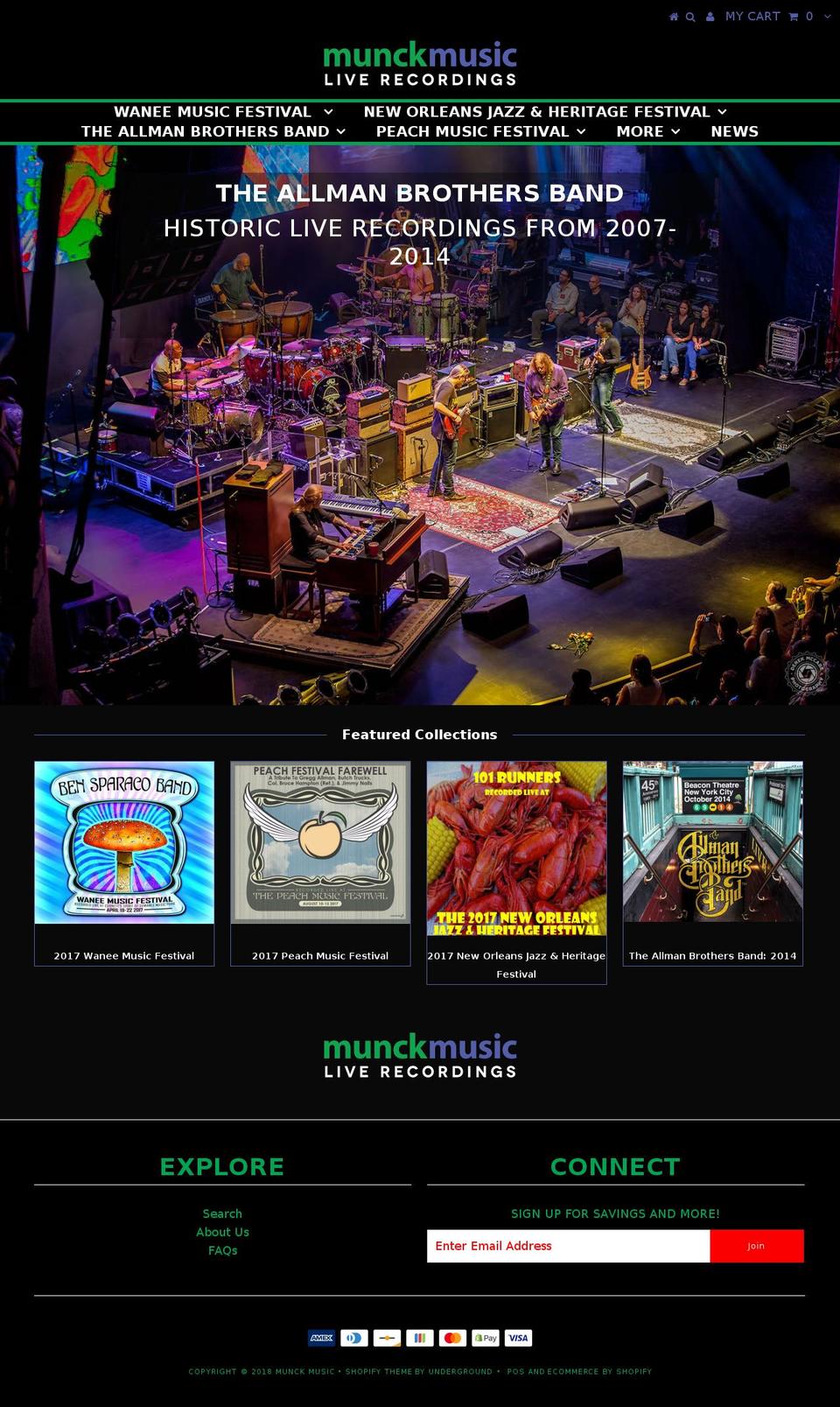 spacemixlive.com — Shopify storefront screenshot