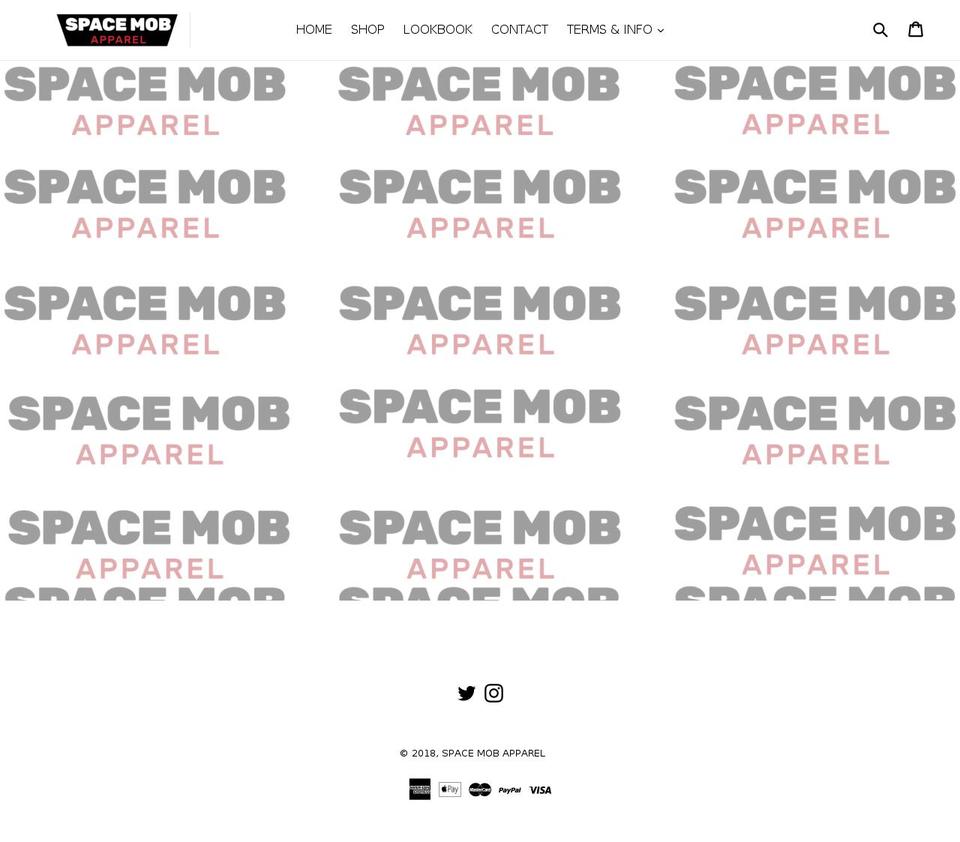 spacemobapparel.com shopify website screenshot