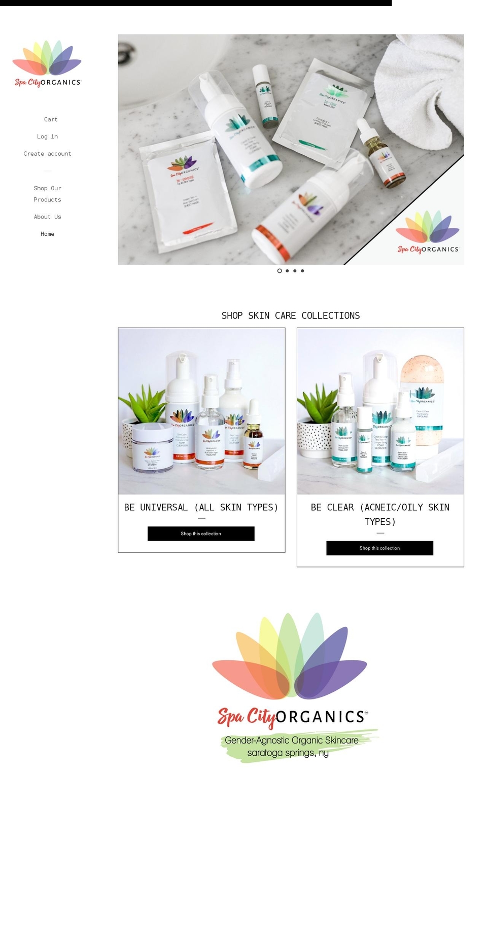 Pop with Installments message Shopify theme site example spacityorganics.com