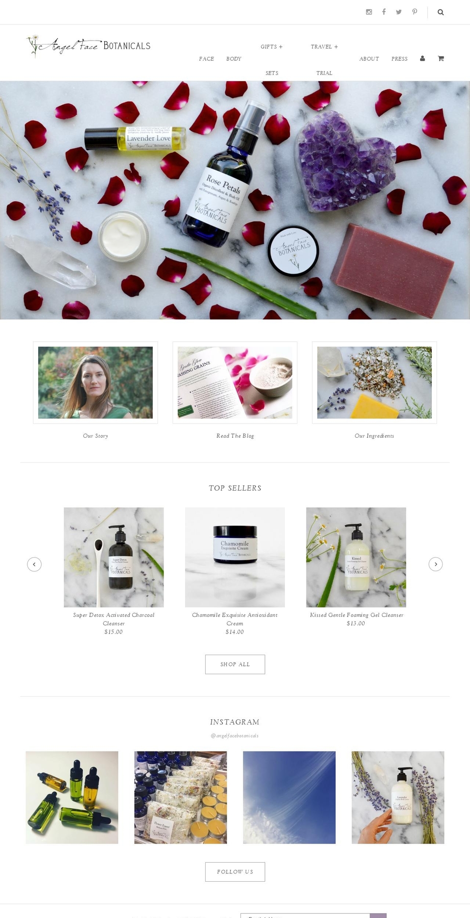 spagoddess.com shopify website screenshot