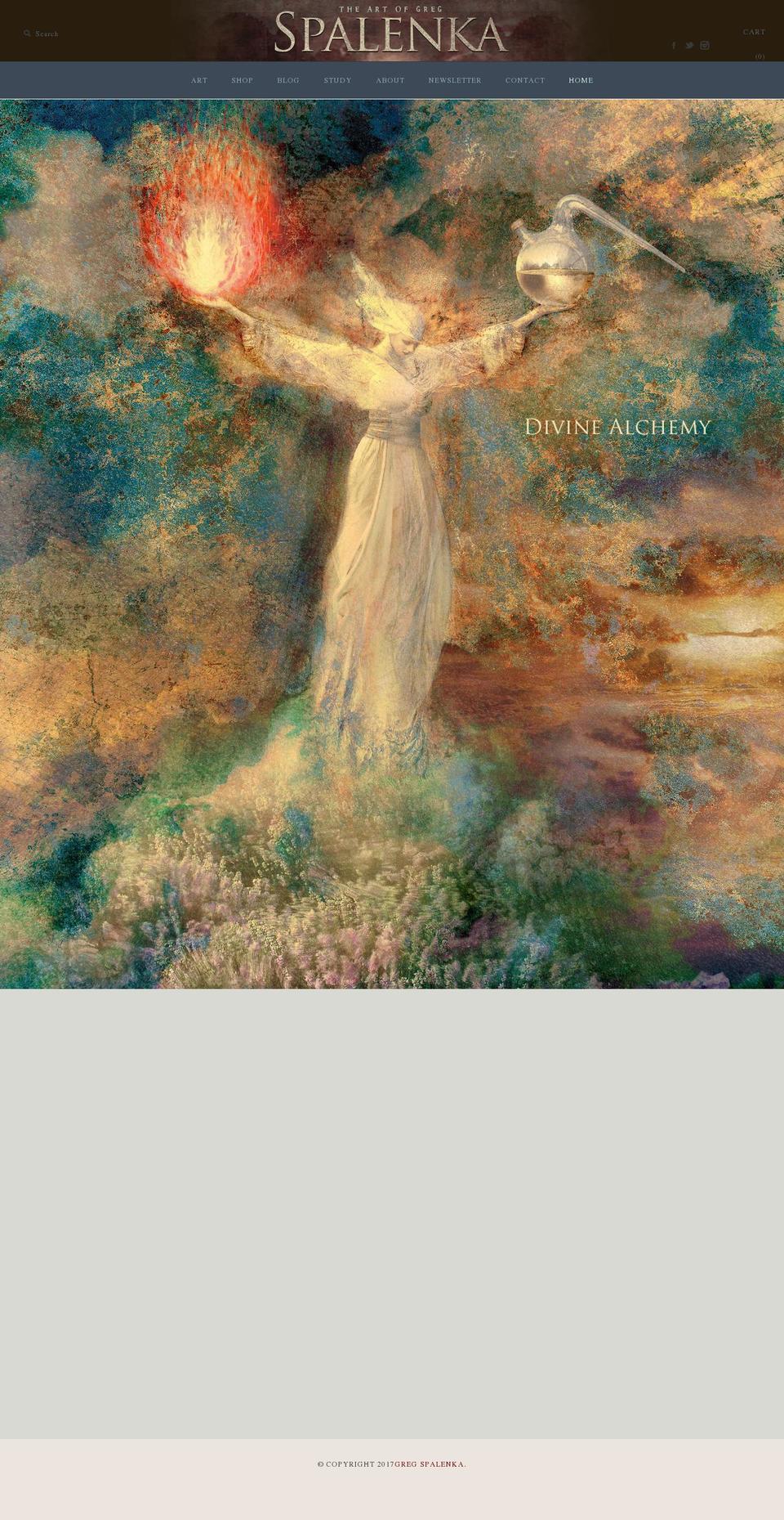 spalenka.com shopify website screenshot