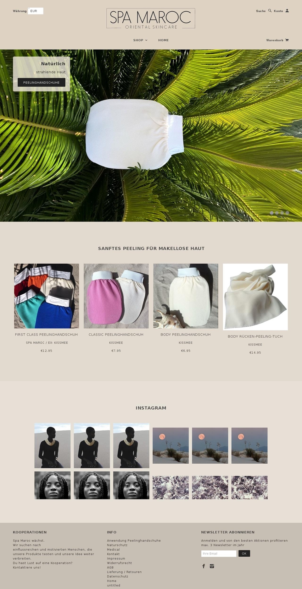 2017-03 DE spamaroc Shopify theme site example spamaroc.de