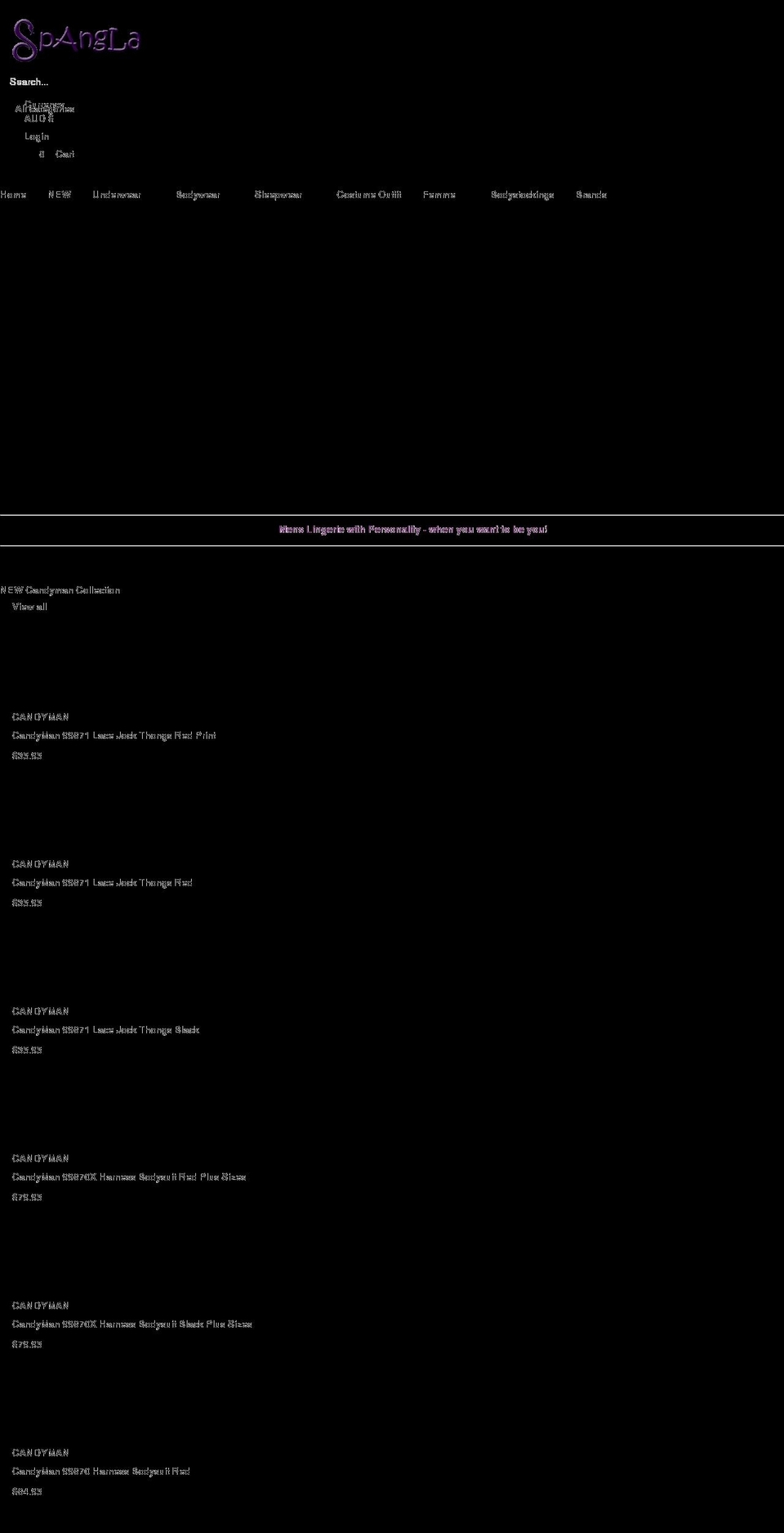 spangla.com shopify website screenshot