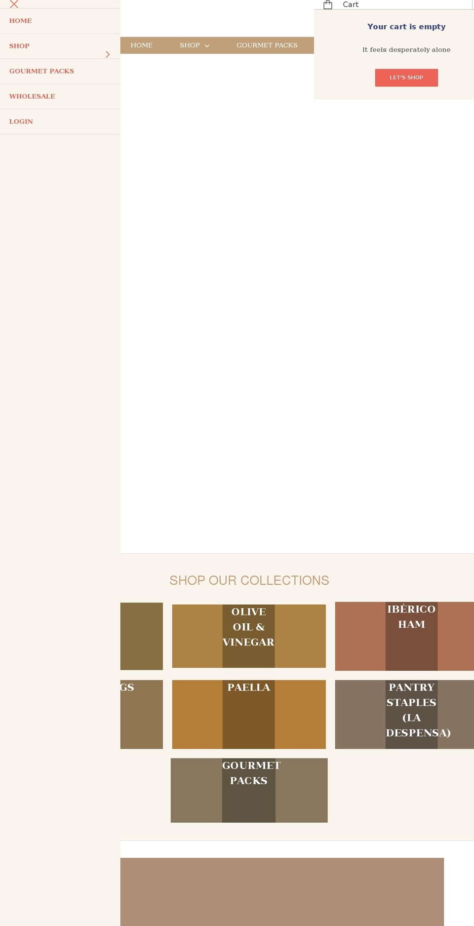 spanishcolmado.com shopify website screenshot