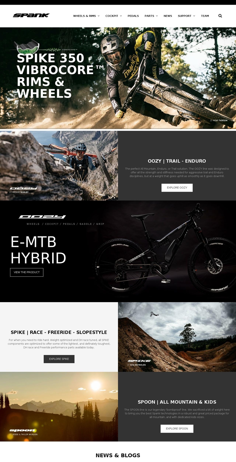 spank-ind.com shopify website screenshot