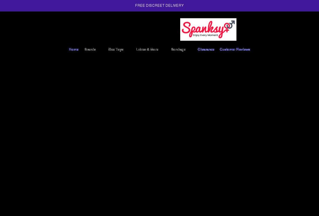 spanksy.com shopify website screenshot