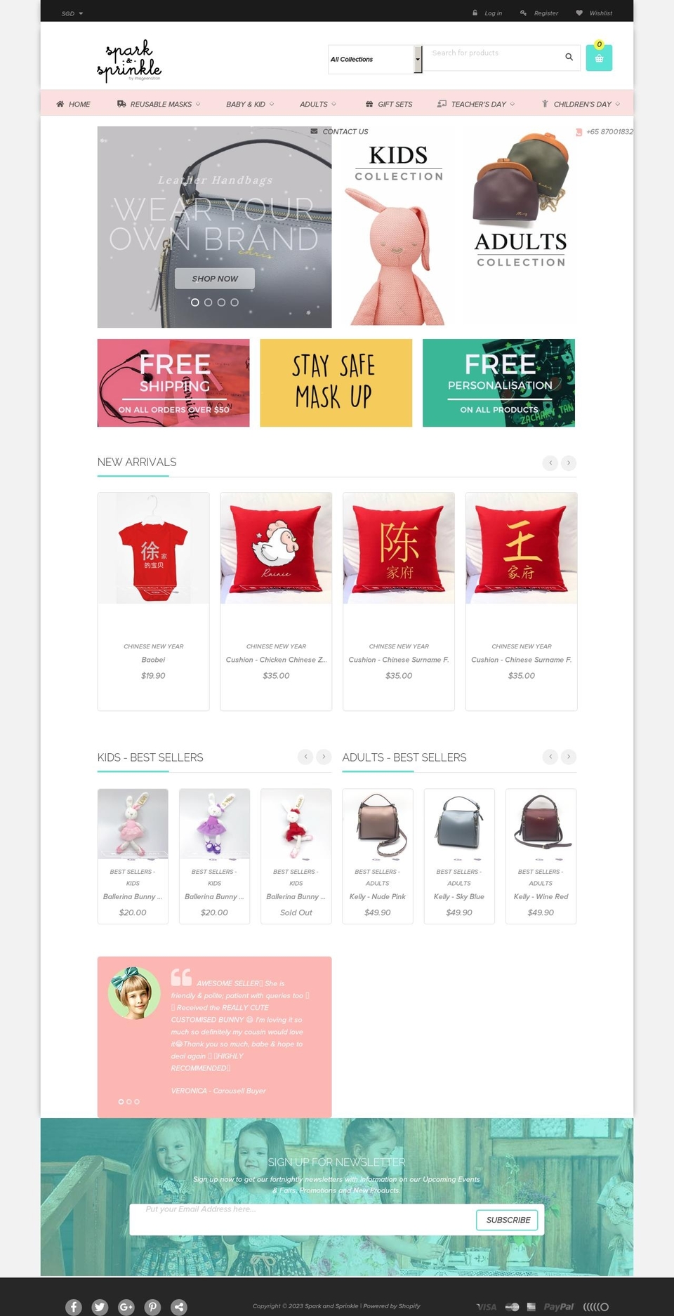 everything04-babyshop-r120 Shopify theme site example sparkandsprinkle.com