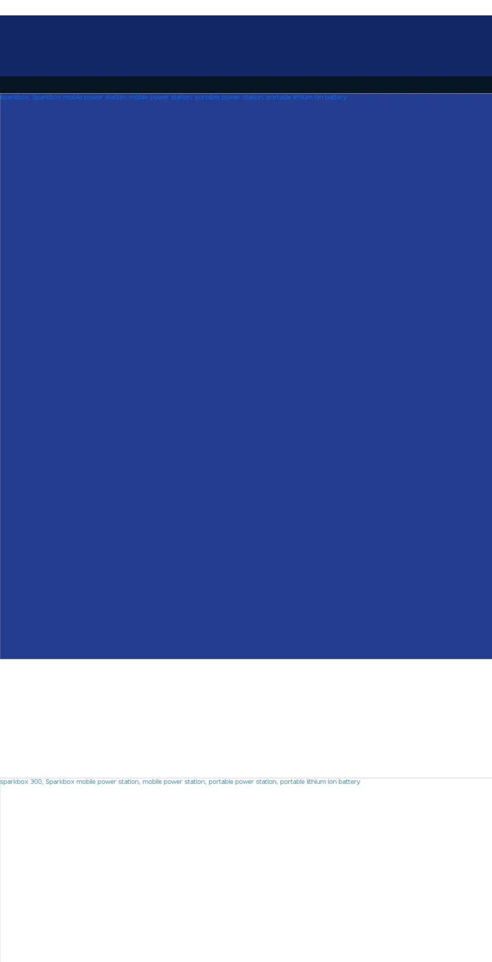 sparkboxpower.com shopify website screenshot