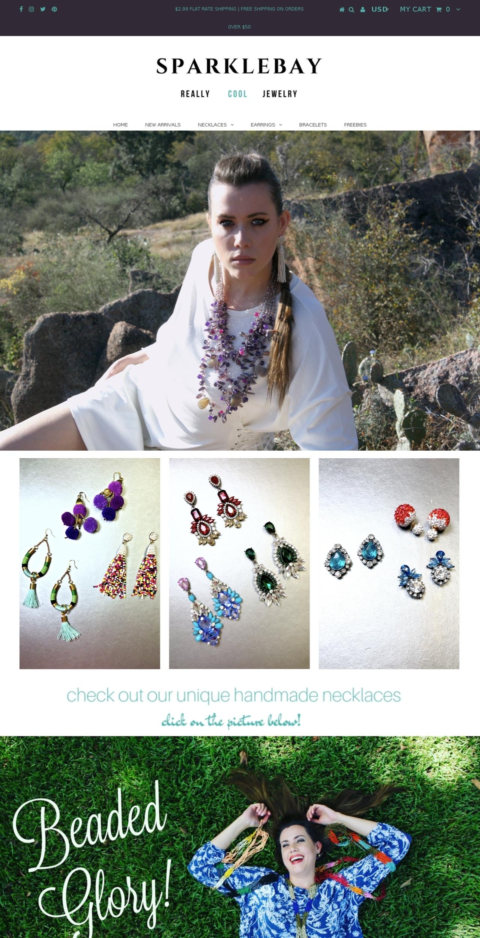 sparklebay.com — Shopify storefront screenshot