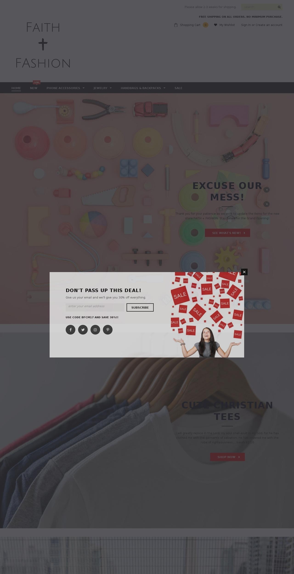 sparklecityco.com — Shopify storefront screenshot
