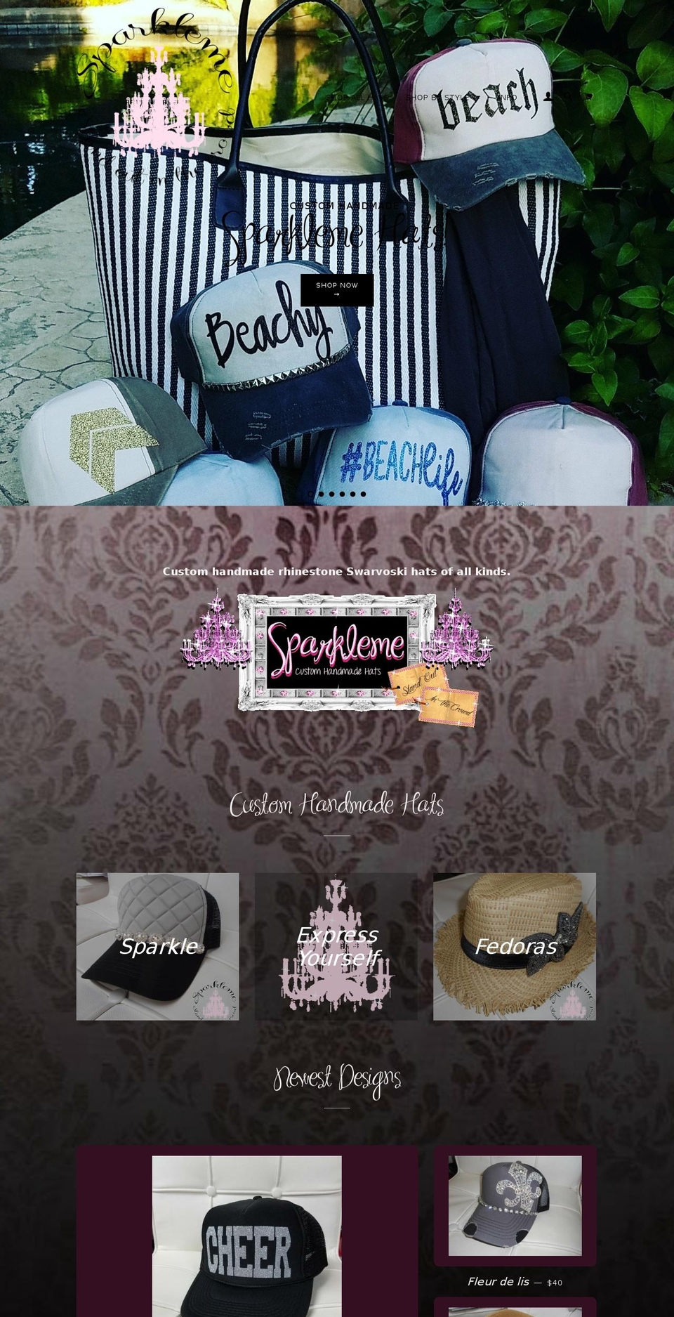 sparklememommy.com — Shopify storefront screenshot