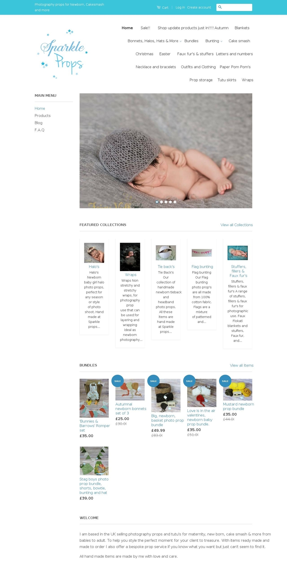 sparkleprops.com shopify website screenshot