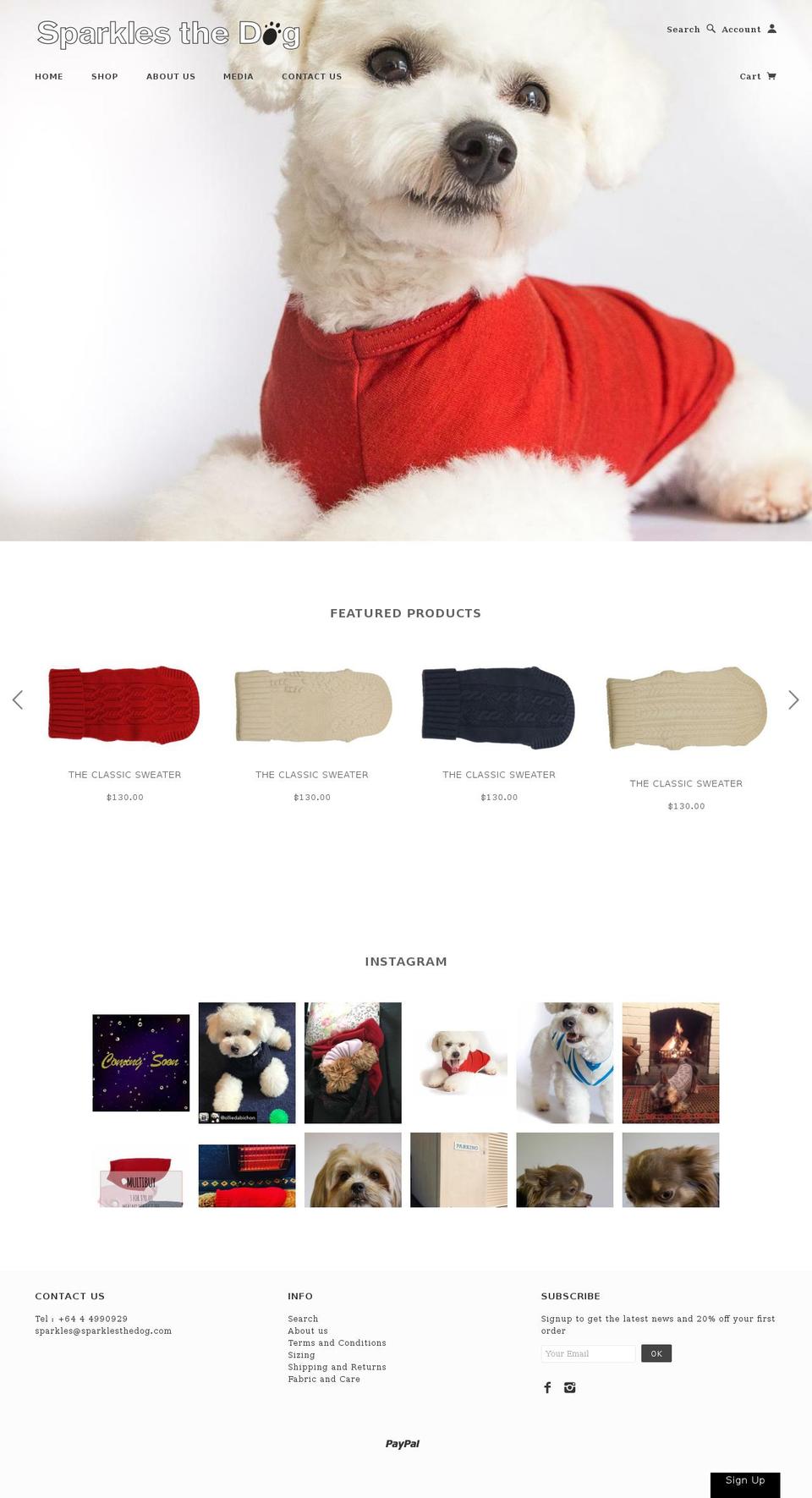 sparklesjunior.com — Shopify storefront screenshot
