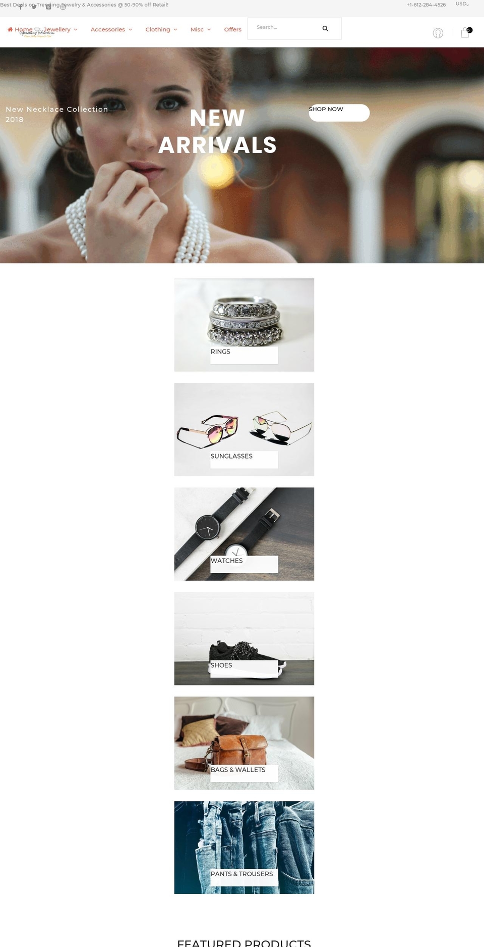 Fashe Shopify theme site example sparklingselections.com