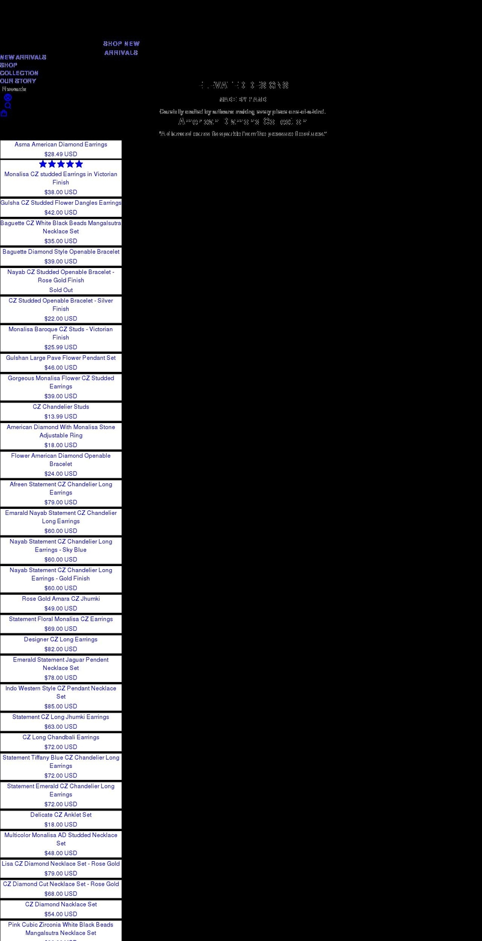 sparklingtrendz.com shopify website screenshot