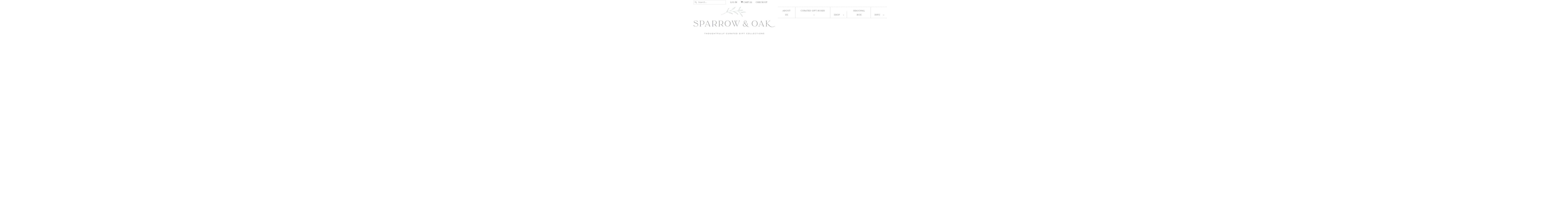 sparrowandoak.com shopify website screenshot