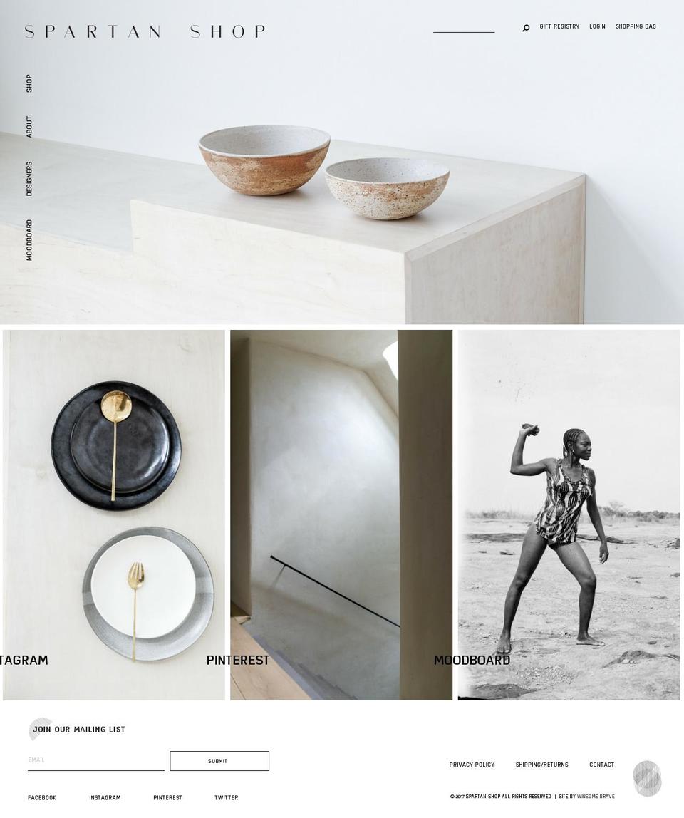 spartan-shop.com shopify website screenshot